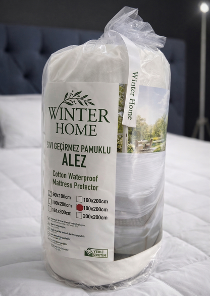 Winter Home Eco Mod Havlu Alez %100 Pamuk Sıvı Geçirmez Alez
