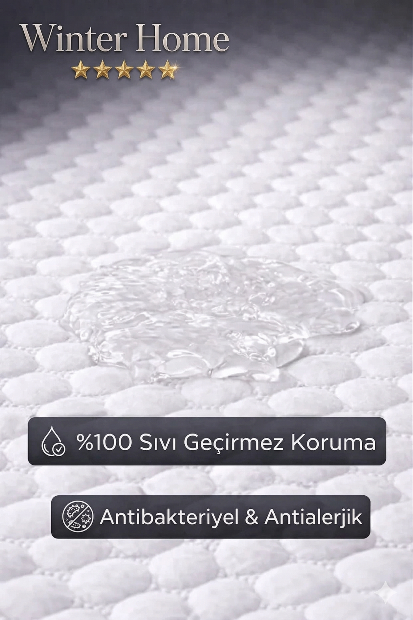 Collagen Desert Touch Sıvı Su Geçirmez Fitted Alez