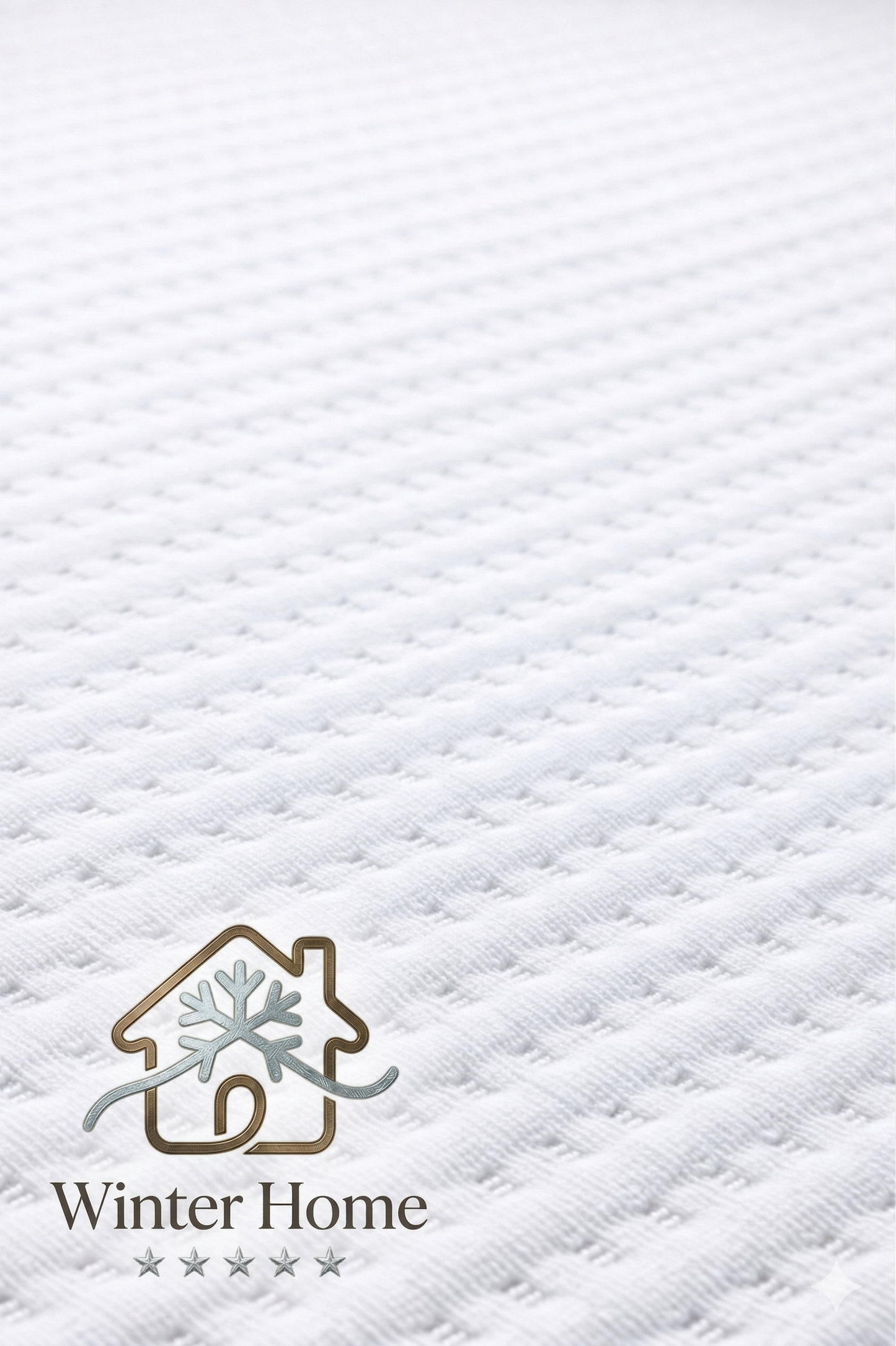 Winter Home Pamuklu Fitted Sıvı Geçirmez Alez 3D Üç Boyutlu Yatak Koruyucu