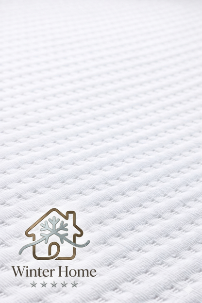 Winter Home Pamuklu Fitted Sıvı Geçirmez Alez 3D Üç Boyutlu Yatak Koruyucu